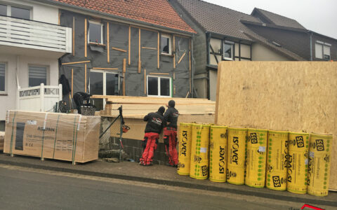 Zimmerei Holzrahmenbau Aufstockung Anbau Modernisierung Wohnraumerweiterung Dachdecker Hildesheim 11