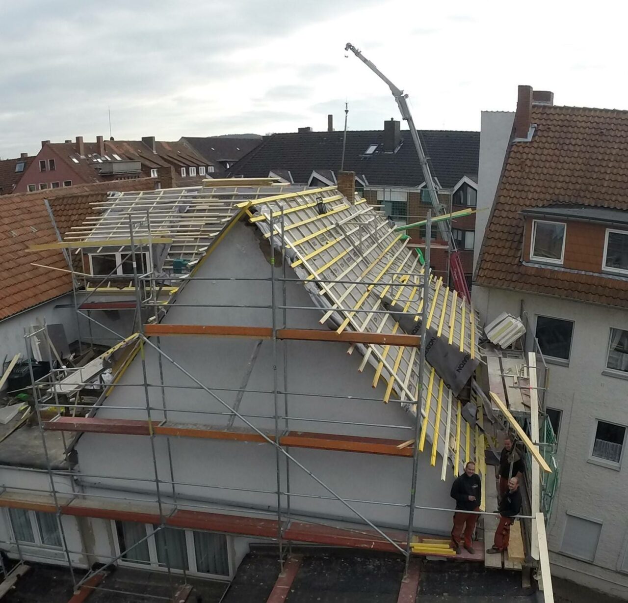 Dachdecker Hildesheim Baustelle